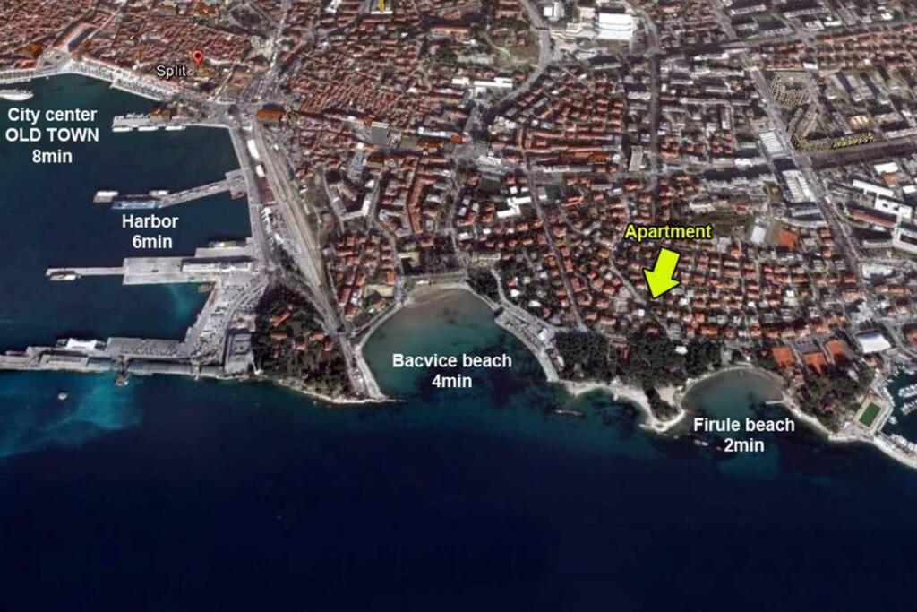 Joy4You Apt Near Beach And Center Σπλιτ Εξωτερικό φωτογραφία